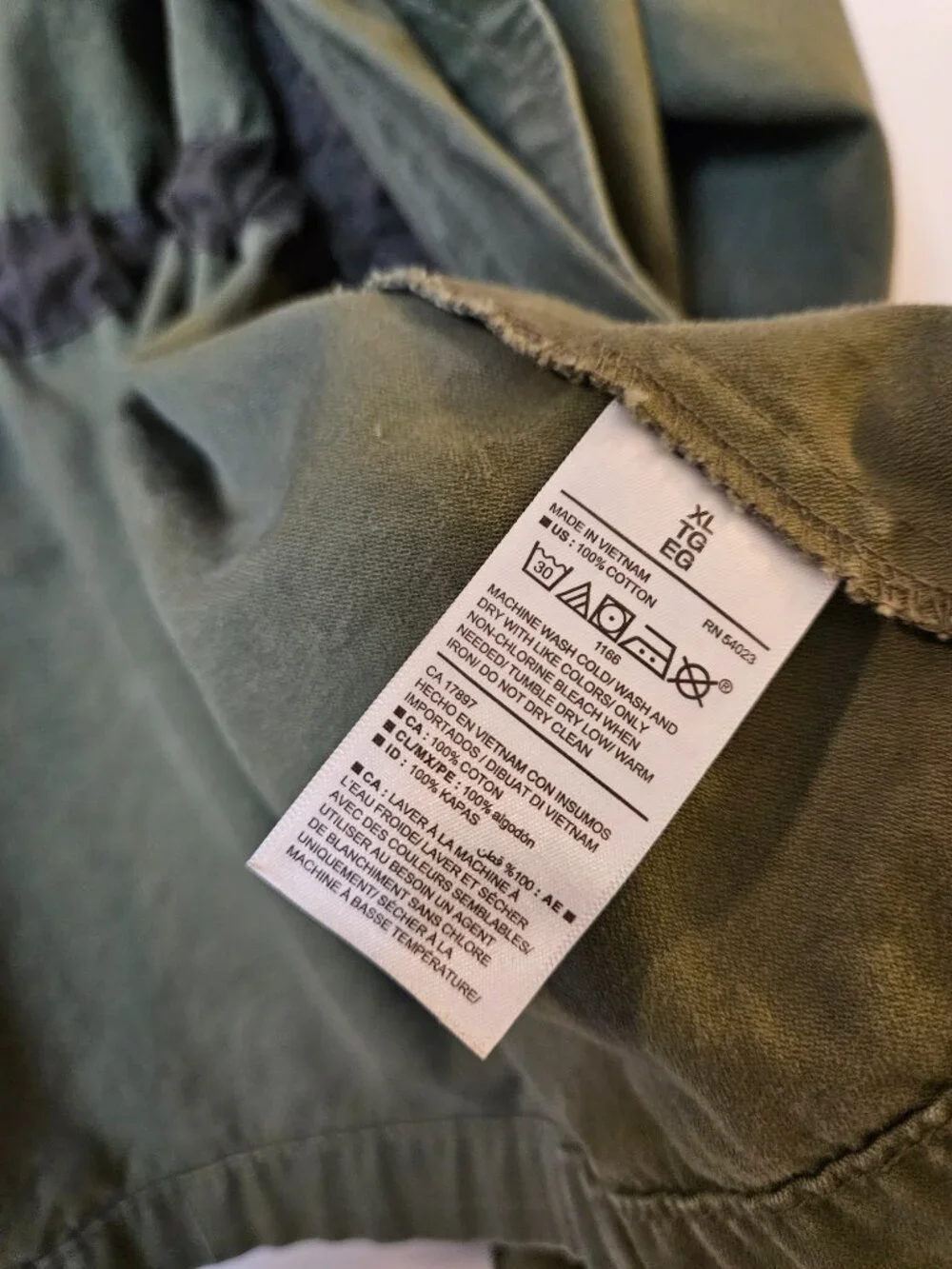 Old Navy Green Jacket 2010's size XL - Picture 5 of 6
